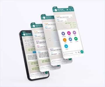 Web design for mobile phone